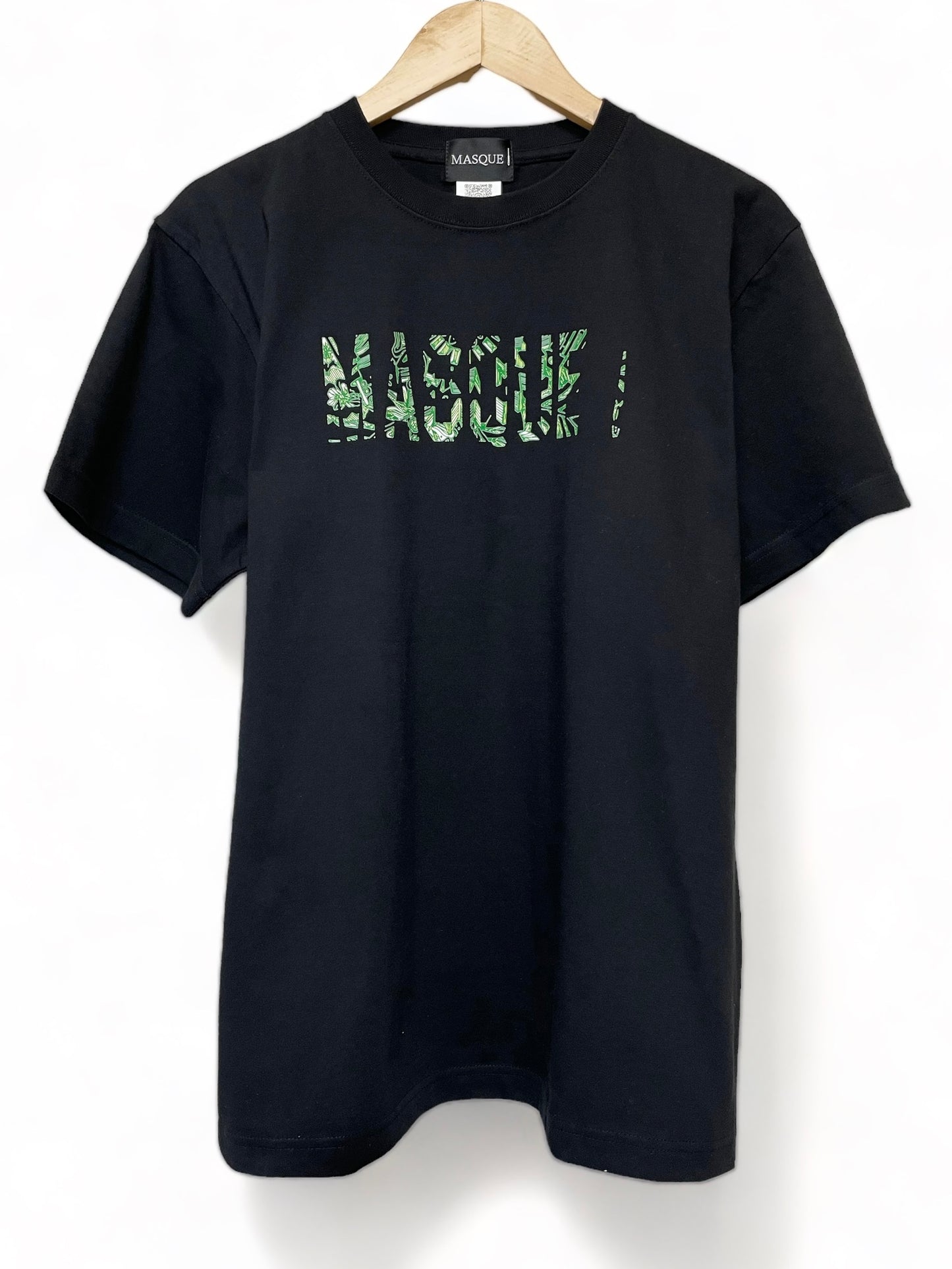 グラフィック Tシャツ ブラック Graphic #1 "Clipping Masque"