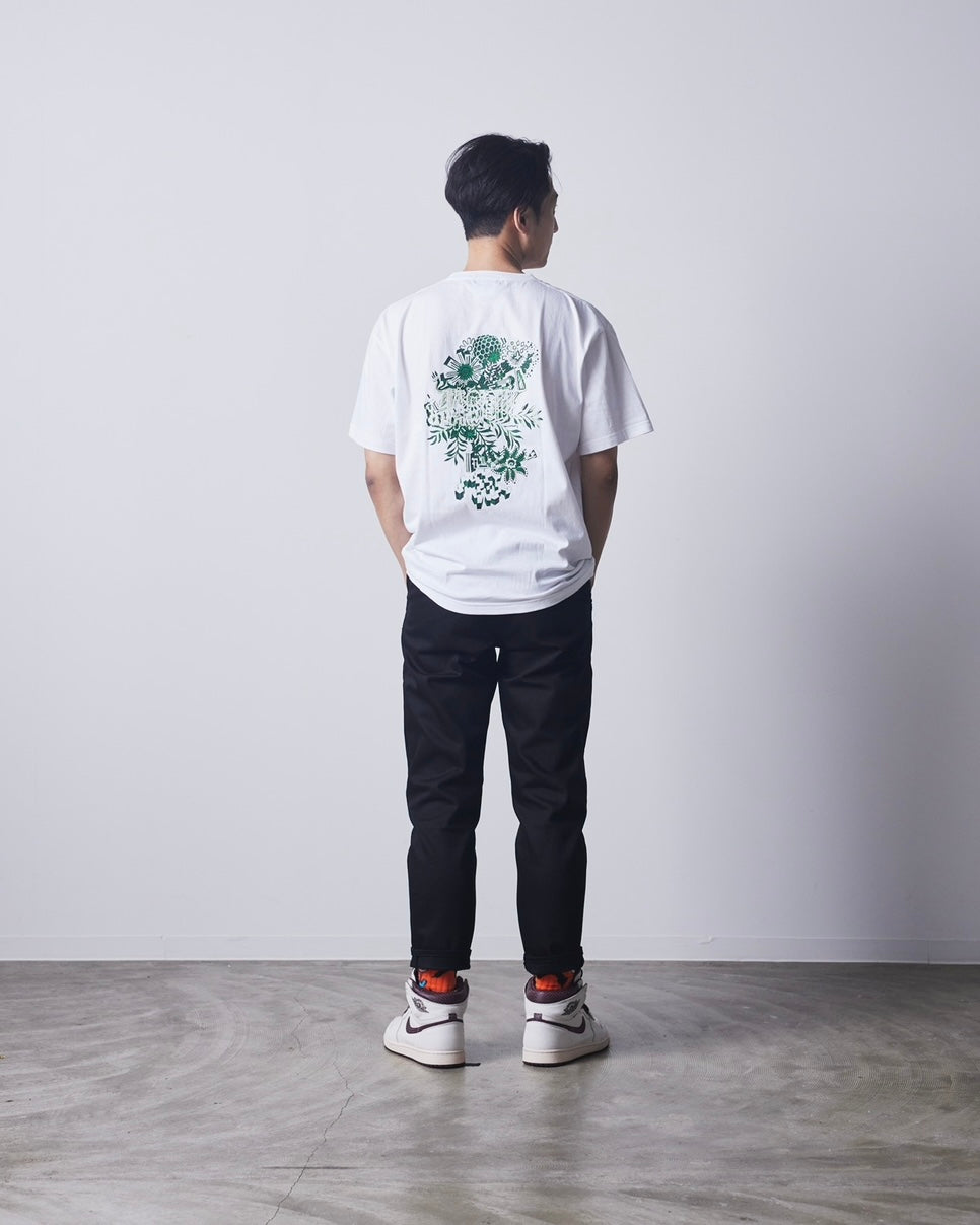 グラフィック Tシャツ ホワイト Graphic #1 "Clipping Masque"