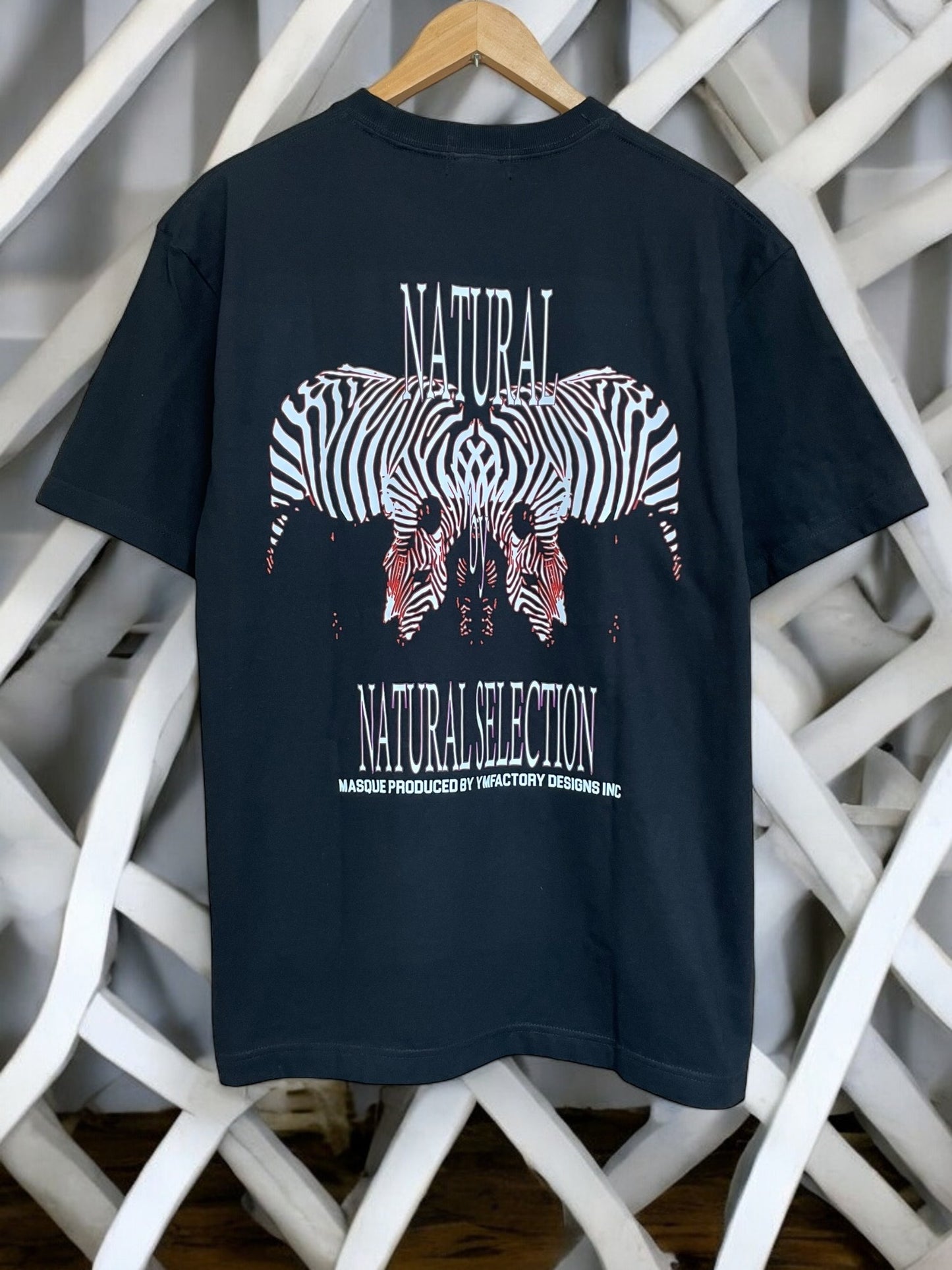 グラフィック Tシャツ ブラック Graphic #3 "Natural by Natural Selection"　