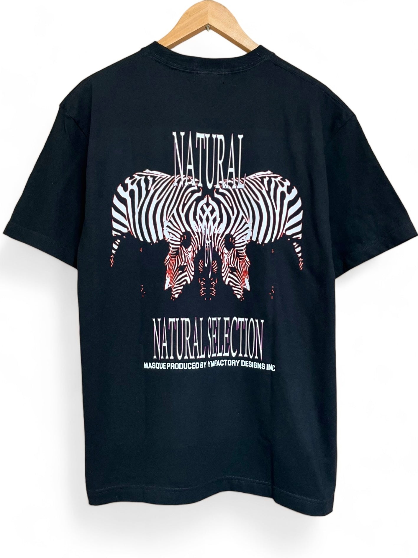 グラフィック Tシャツ ブラック Graphic #3 "Natural by Natural Selection"　