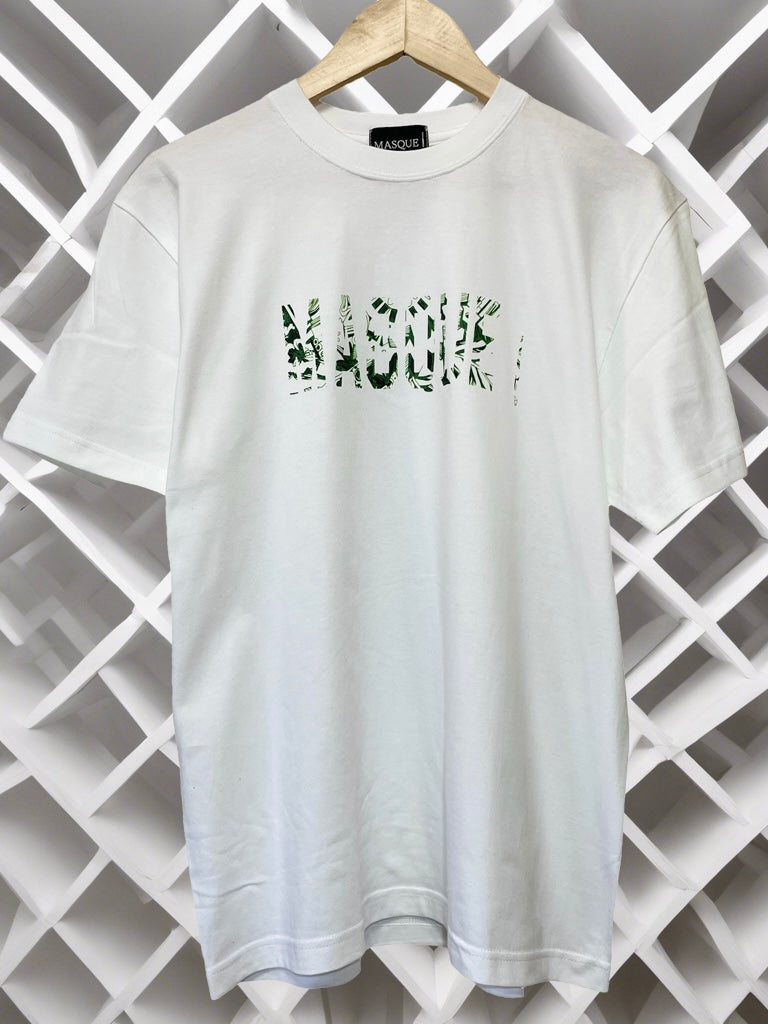 グラフィック Tシャツ ホワイト Graphic #1 "Clipping Masque"